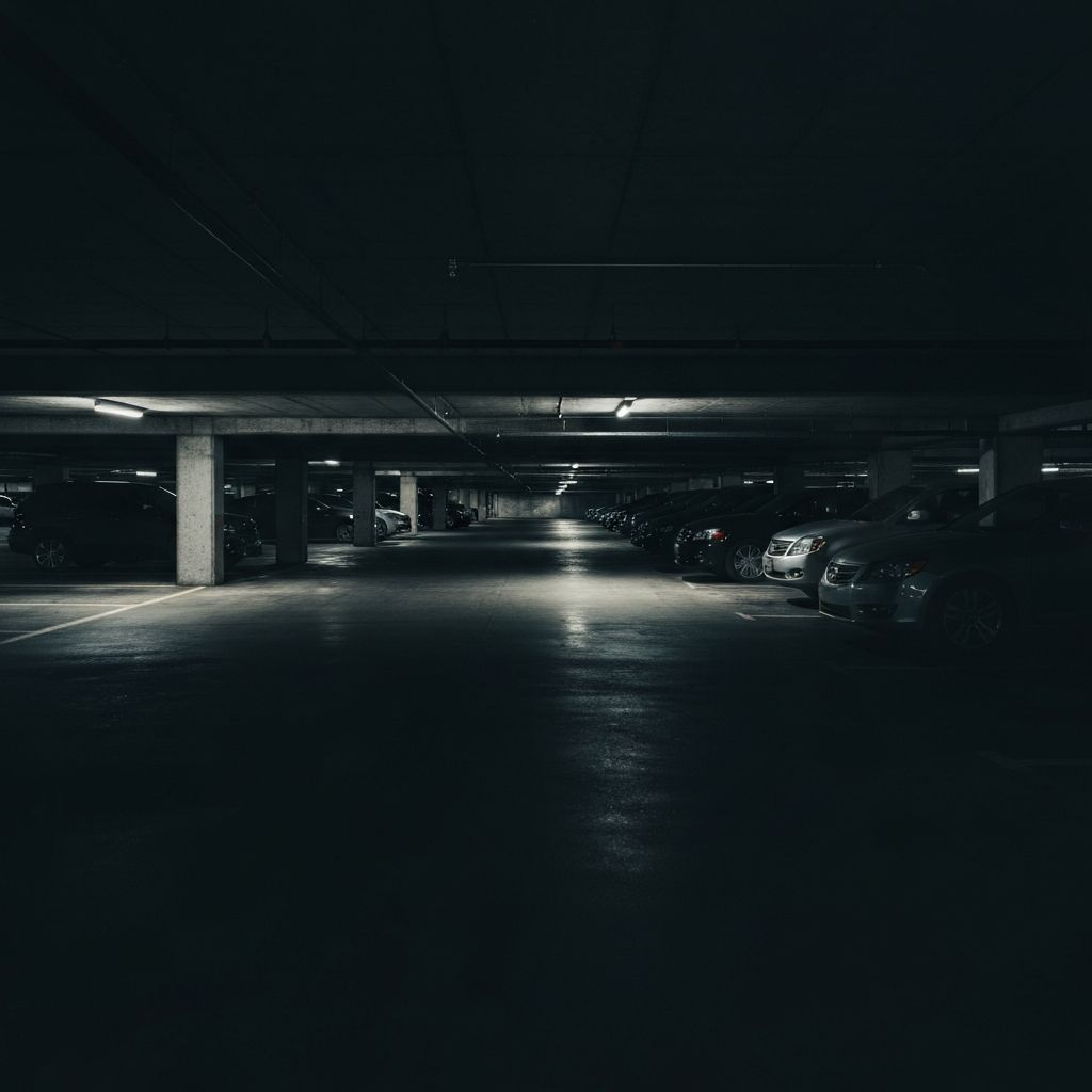 Car parked on a New York City street